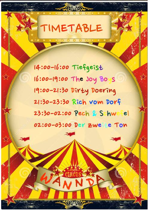 Wannda-Circus-Timetable